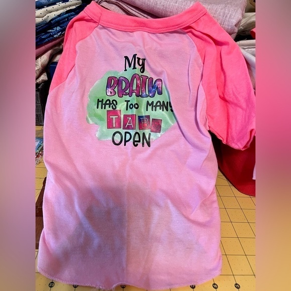 Hand Pressed Dog T-Shirt, Large American Apoarel Dog Collection, BN - Picture 1 of 4